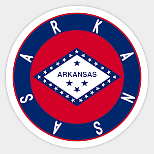 Arkansas Flag Decal Sticker